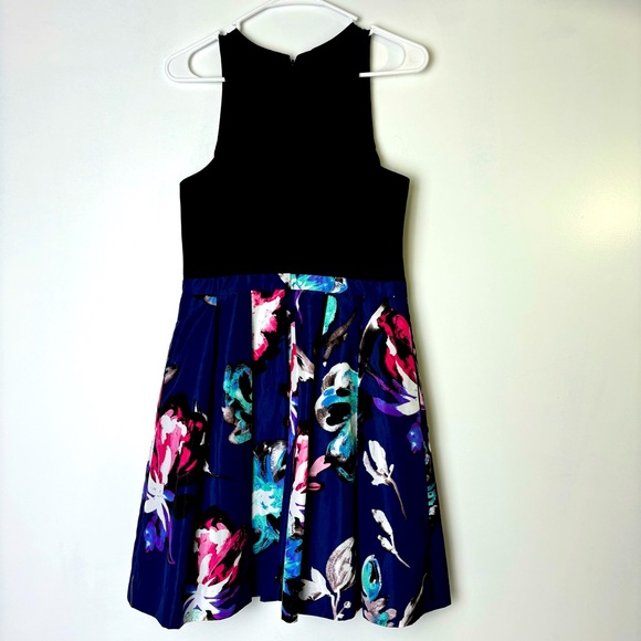 Aidan Mattox Fit and Flare Sleeveless Dress - Picture 2 of 8